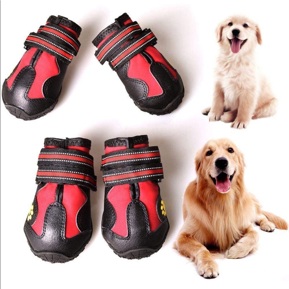 NWT Dog Boots for Dogs Non-Slip, Waterproof.